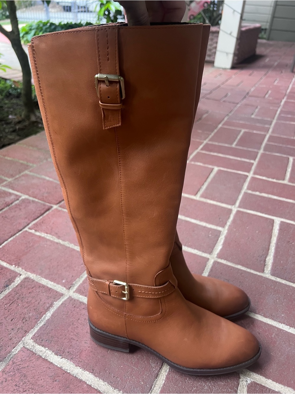 Sam Edelman Leather Riding Boots - Picture 4 of 8